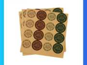 In decal giấy kraft giá rẻ tại TPHCM