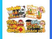 Sticker Trà Sữa Cute