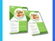 Tờ Rơi Quảng Cáo Thực Phẩm Sạch 