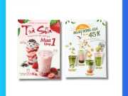 Tờ rơi trà sữa