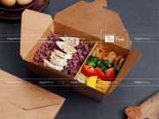 Mẫu Hộp Giấy 2 Ngăn