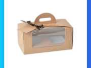 Hộp Giấy Kraft Có Cửa Sổ 