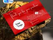 Card Visit Màu Đỏ