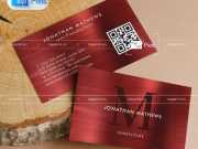 Card Visit Màu Đỏ