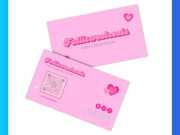 Card Visit Màu Hồng