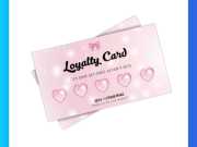 Card Visit Màu Hồng