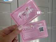 Card Visit Màu Hồng