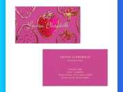 Card Visit Màu Hồng