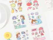 Sticker Cô Gái Cute