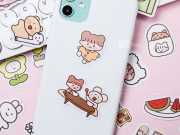 Sticker Cô Gái Cute