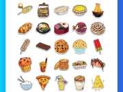 Sticker Đồ Ăn Cute