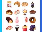 Sticker Đồ Ăn Cute