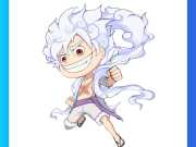 Sticker Luffy Gear 5