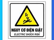 Tem Cảnh Báo Điện Giật