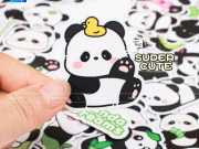Sticker Gấu Béo Cute