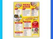 Menu Bún Bò