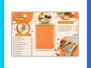 Menu Cháo Dinh Dưỡng