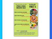 Menu Cháo Dinh Dưỡng