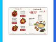Menu Lẩu