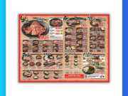 Mẫu Menu Quán Nhật