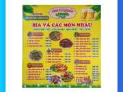 Menu Quán Nhậu 