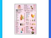 Menu Quán Nước Ép