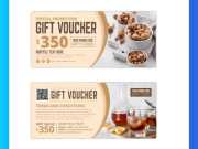 Mẫu Voucher Ăn Uống
