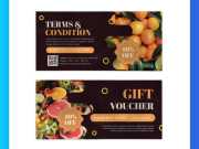 Mẫu Voucher Ăn Uống