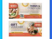 Mẫu Voucher Ăn Uống