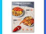 Mẫu Menu Hải Sản