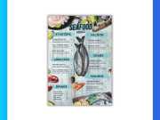 Mẫu Menu Hải Sản