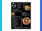 Menu Quán Ăn Vặt