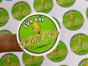 Tem Nhãn Sữa Bắp