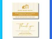 Card Visit Khách Sạn