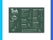 Menu Quán Trà Đá