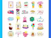 Sticker Sinh Nhật
