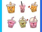 Sticker Trà Sữa Cute