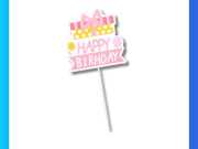 Tag Giấy Cắm Bánh Kem 