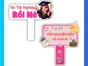 Hashtag Tốt Nghiệp Cầm Tay 