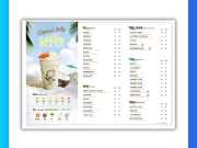 Menu Quán Trà Sữa
