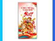 In Bao Lì Xì Hình Thần Tài