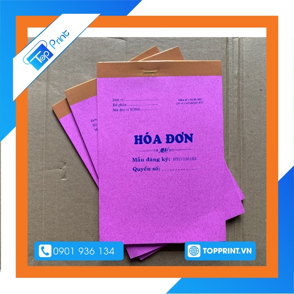 Xưởng in hóa đơn bán lẻ số lượng lớn