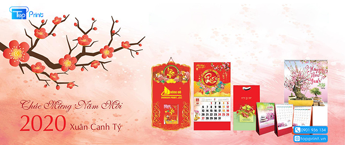 In lịch tết giá rẻ tại TPHCM