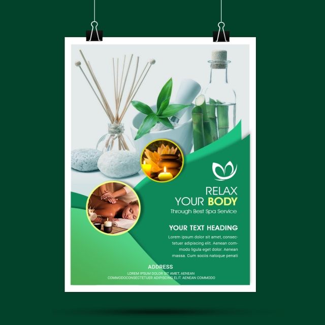 tờ rơi spa, xông hơi