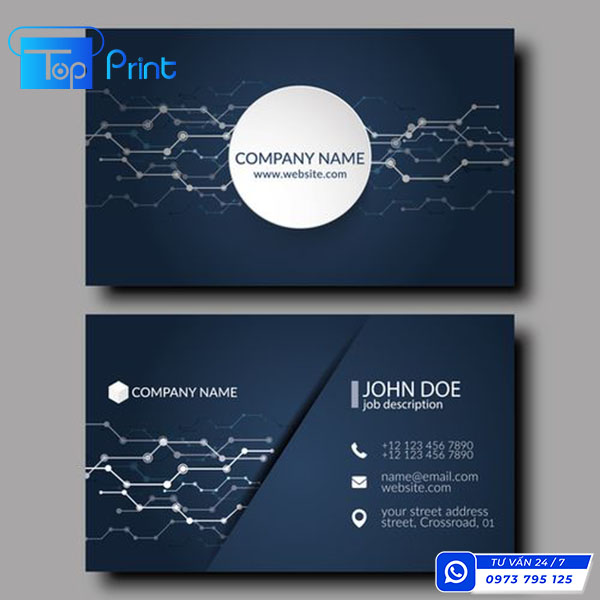Mẫu card visit độc đáo