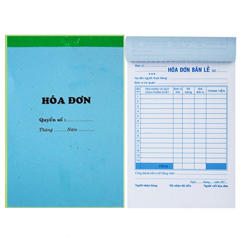in sổ hóa đơn