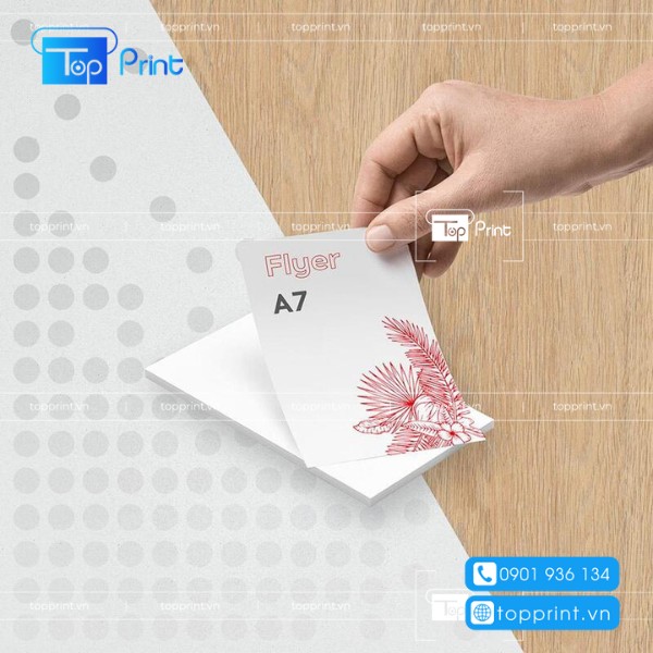 Kích thước tờ rơi A7