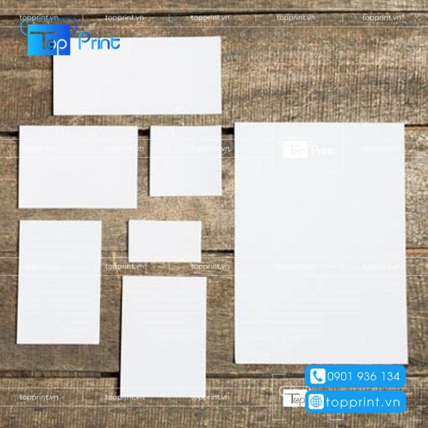 Mẫu kích thước in tờ rơi hình vuông