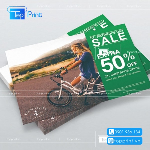 In tờ rơi kích thước DL