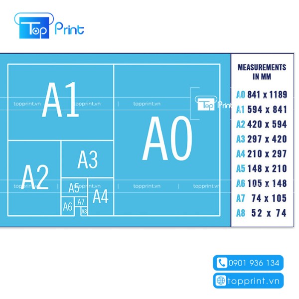 Kích thước in tờ rơi giá rẻ phổ biến nhất hiện nay